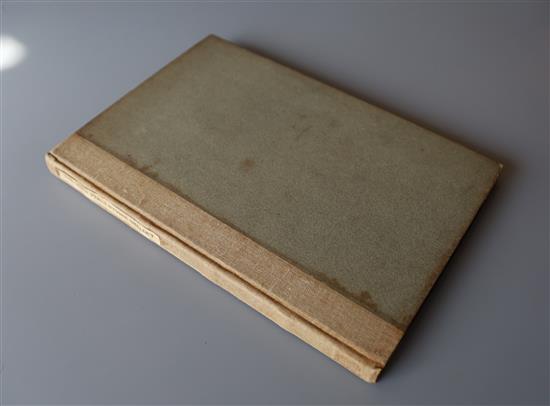 Shelley, Percy Bysshe - The Cenci, qto, one of 180, half cloth, Elston Press, New Rochelle, New York 1903